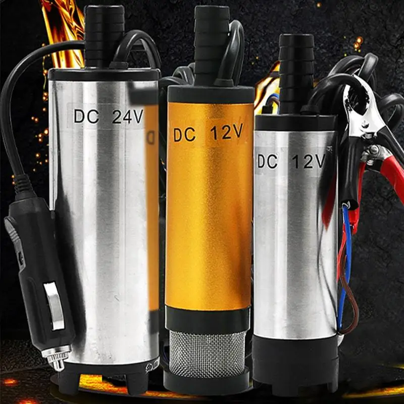 24 V 12V DC Electric Submersible Pump for Pumping Oil Water Steel Shell 12L/min Fuel Transfer Pump 12 V Volt
24 V 12V DC Electric Submersible Pump for Pumping Oil Water Steel Shell 12L/min Fuel Transfer Pump 12 V Volt