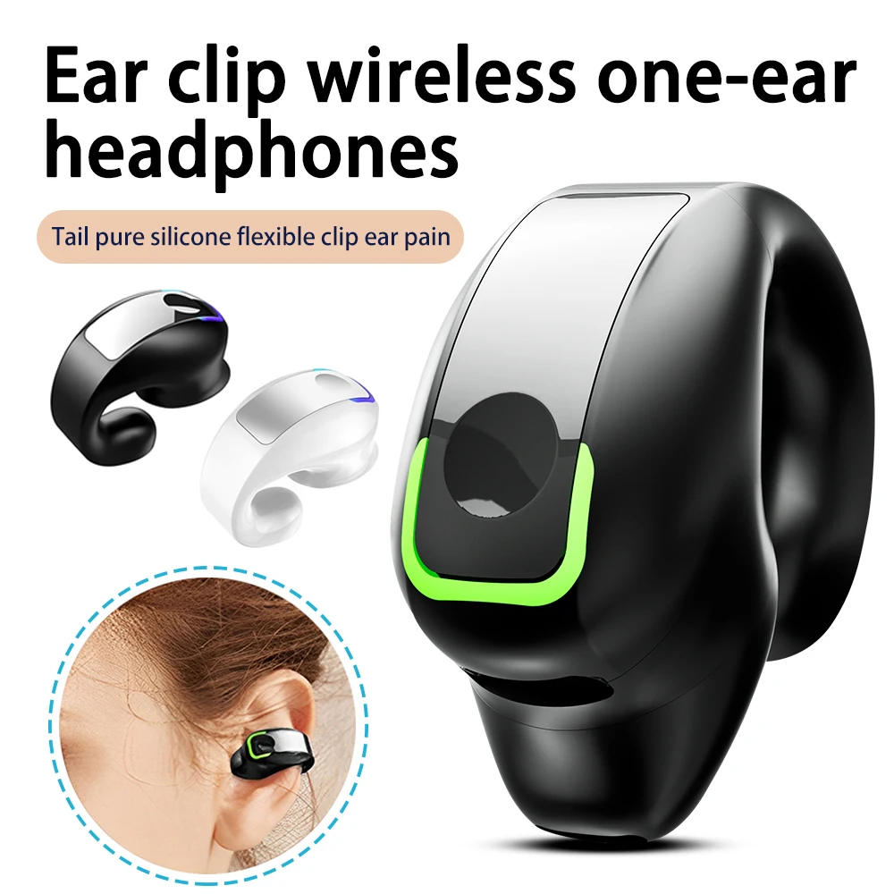 

Wireless Headphones Bluetooth5.3 Earphones With Mic Single in-Ear Sports Waterproof TWS Earbuds Bluetooth Handsfree Headset