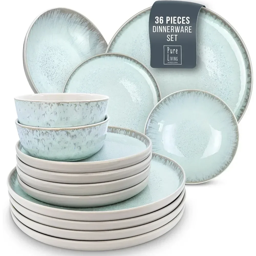Ceramic Dish Set Porcelain Dinnerware Set Bowl and Plate Sets for 8 Full Ceramic Tableware Plates Dinner Sets Complete Dishes
Ceramic Dish Set Porcelain Dinnerware Set Bowl and Plate Sets for 8 Full Ceramic Tableware Plates Dinner Sets Complete Dishes