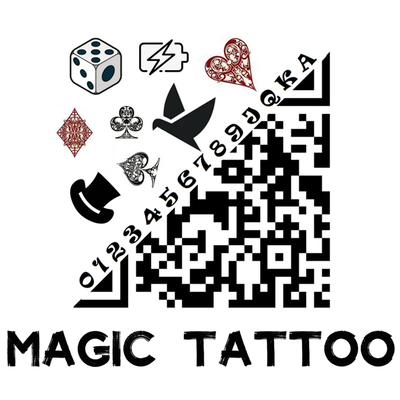 Magic Tattoo By J.C Magic Tricks Chosen Card or Number Prediction Shuffle Bored Close Up Stage Illusions Gimmicks Mentalism Prop 
Magic Tattoo By J.C Magic Tricks Chosen Card or Number Prediction Shuffle Bored Close Up Stage Illusions Gimmicks Mentalism Prop