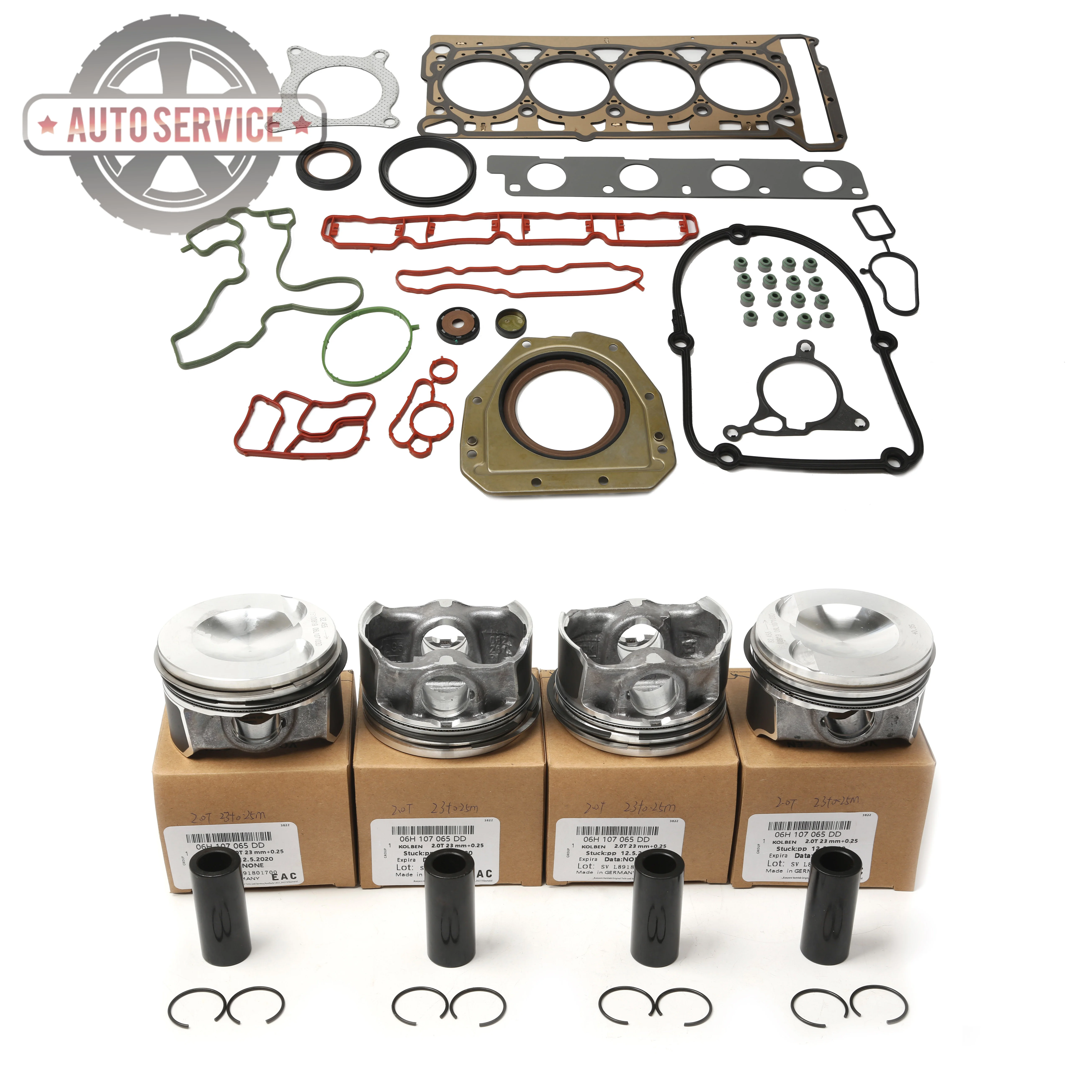 06H107065DD Engine Repair Kit Piston Oversized 0.25MM For AUDI A6 C7 Q3 VW AMAROK MULTIVAN V TIGUAN Seat EXEO Skoda OCTAVIA II
06H107065DD Engine Repair Kit Piston Oversized 0.25MM For AUDI A6 C7 Q3 VW AMAROK MULTIVAN V TIGUAN Seat EXEO Skoda OCTAVIA II