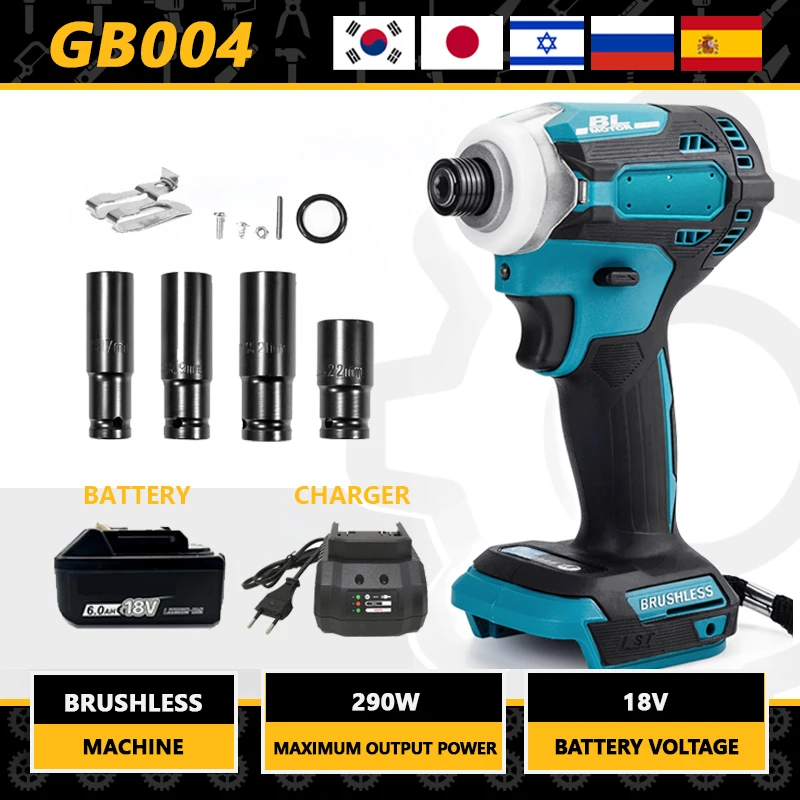 별렌치 세트 Impact Driver 18V BL Motor Bare Tool Unit BRUSHLESS Impact Driver 18V Brushless Cordless Impact Driver
별렌치 세트 Impact Driver 18V BL Motor Bare Tool Unit BRUSHLESS Impact Driver 18V Brushless Cordless Impact Driver