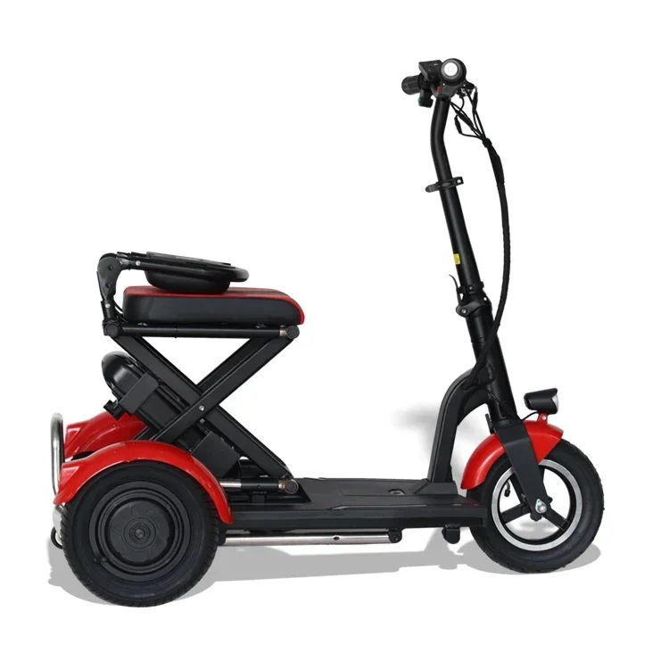 

Disabled 3 Wheel Lithium Battery Folding Elderly Adult Handicap Mobility Electric Scooter