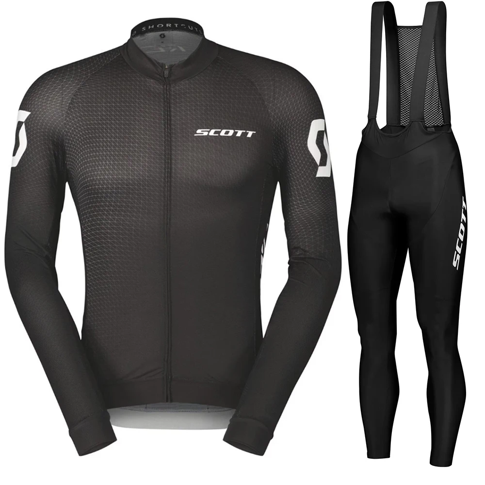 SCOTT Triathlon Suit Men Long Cycling Bib Set Men's Outfit Clothes Bicycle Clothing Automn Bicycles Sleeve Jersey Bike Leg 2024
SCOTT Triathlon Suit Men Long Cycling Bib Set Men's Outfit Clothes Bicycle Clothing Automn Bicycles Sleeve Jersey Bike Leg 2024