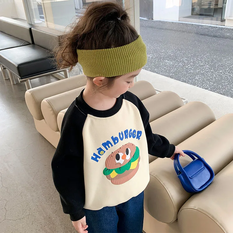 Осенне-зимняя новая толстовка с изображением картошки фри корейский вариант мужские и женские Топы с длинным рукавом в западном стиле мультяшный детский cl 
Осенне-зимняя новая толстовка с изображением картошки фри корейский вариант мужские и женские Топы с длинным рукавом в западном стиле мультяшный детский cl