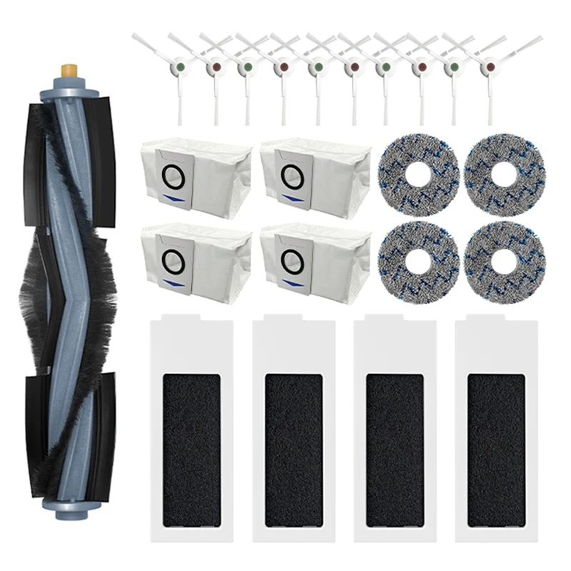 Для Ecovacs Deebot T20 OMNI основная боковая щетка Швабра Ткань HEPA фильтр пылевые мешки Замена
Для Ecovacs Deebot T20 OMNI основная боковая щетка Швабра Ткань HEPA фильтр пылевые мешки Замена