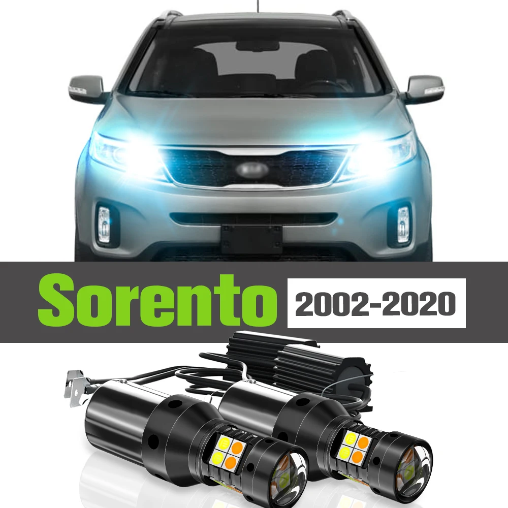 2x LED Dual Mode Turn Signal+Daytime Running Light DRL Accessories Lamp For Kia Sorento 1 2 3 4 2002-2020 2010 2012 2013 2014
2x LED Dual Mode Turn Signal+Daytime Running Light DRL Accessories Lamp For Kia Sorento 1 2 3 4 2002-2020 2010 2012 2013 2014