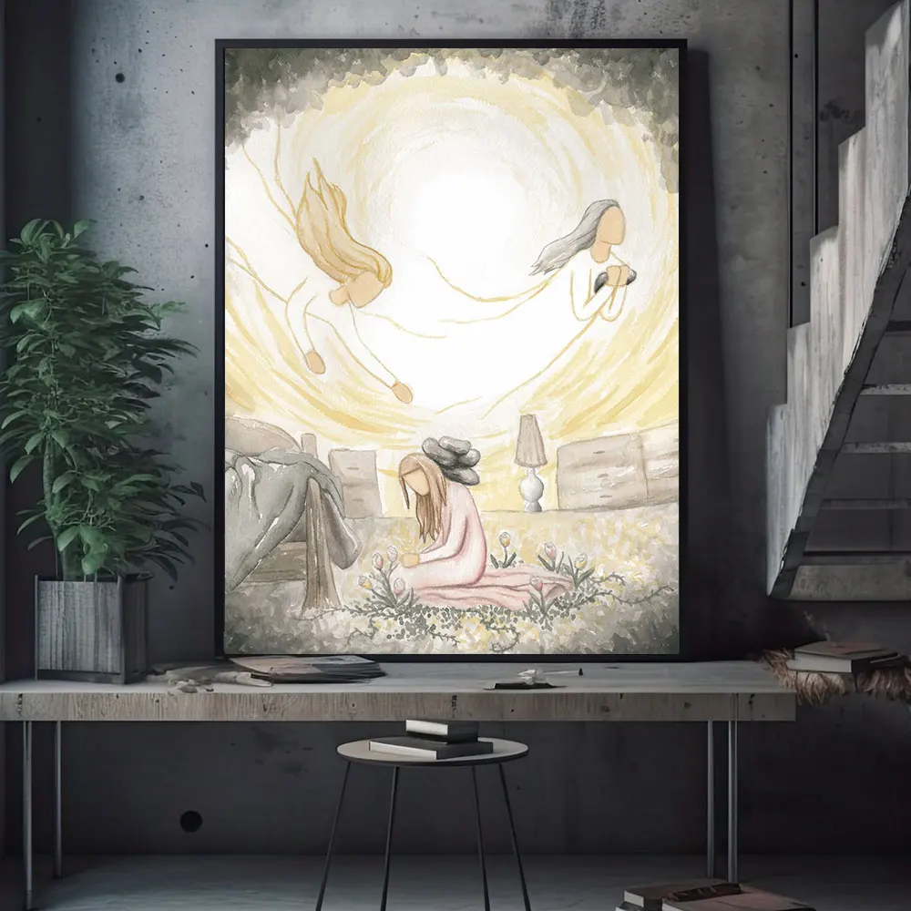 I Will Send Angel Watercolor Wall Art Canvas Painting Poster Print Picture Framed Or Unframed Vintage For Living Room Home Decor
I Will Send Angel Watercolor Wall Art Canvas Painting Poster Print Picture Framed Or Unframed Vintage For Living Room Home Decor