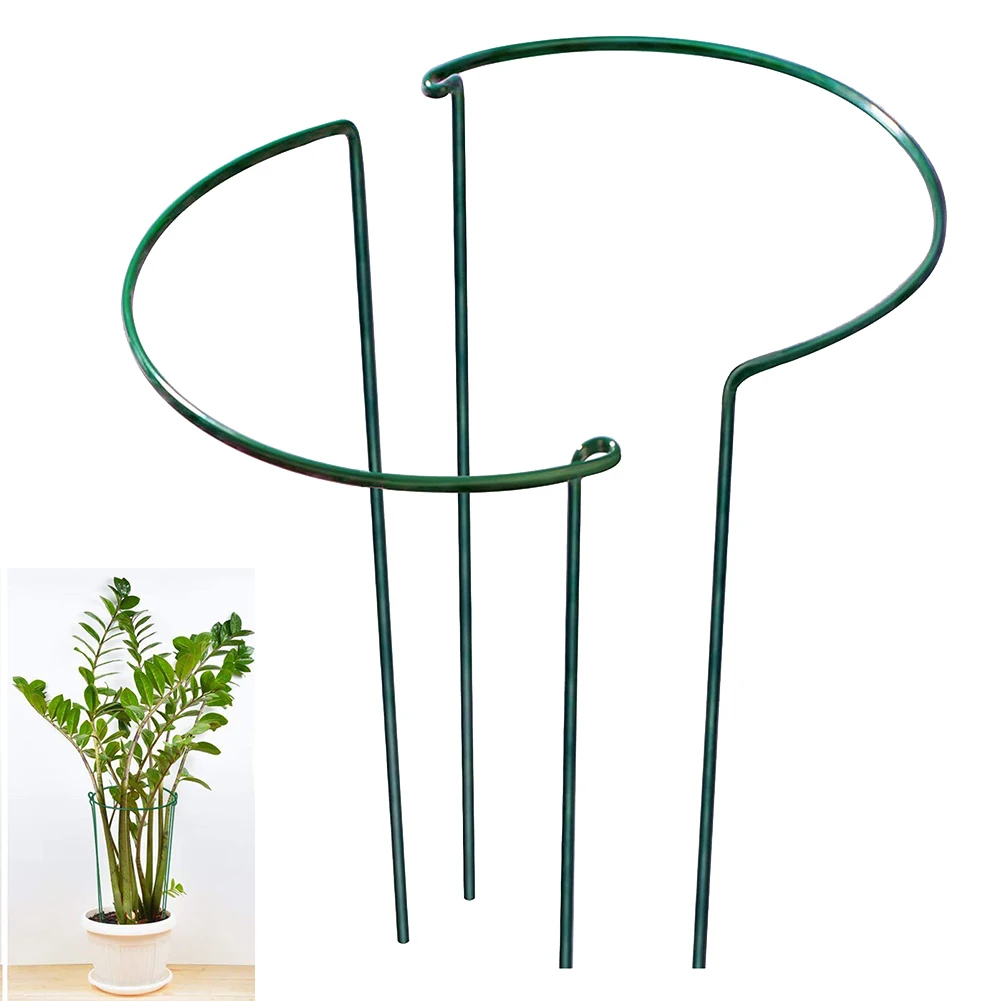 2Pcs Metal Plant Support Stakes Half Round Metal Garden Plant Strut Outdoor Plant Underpin Ring Cage Garden Planting Tools
2Pcs Metal Plant Support Stakes Half Round Metal Garden Plant Strut Outdoor Plant Underpin Ring Cage Garden Planting Tools
