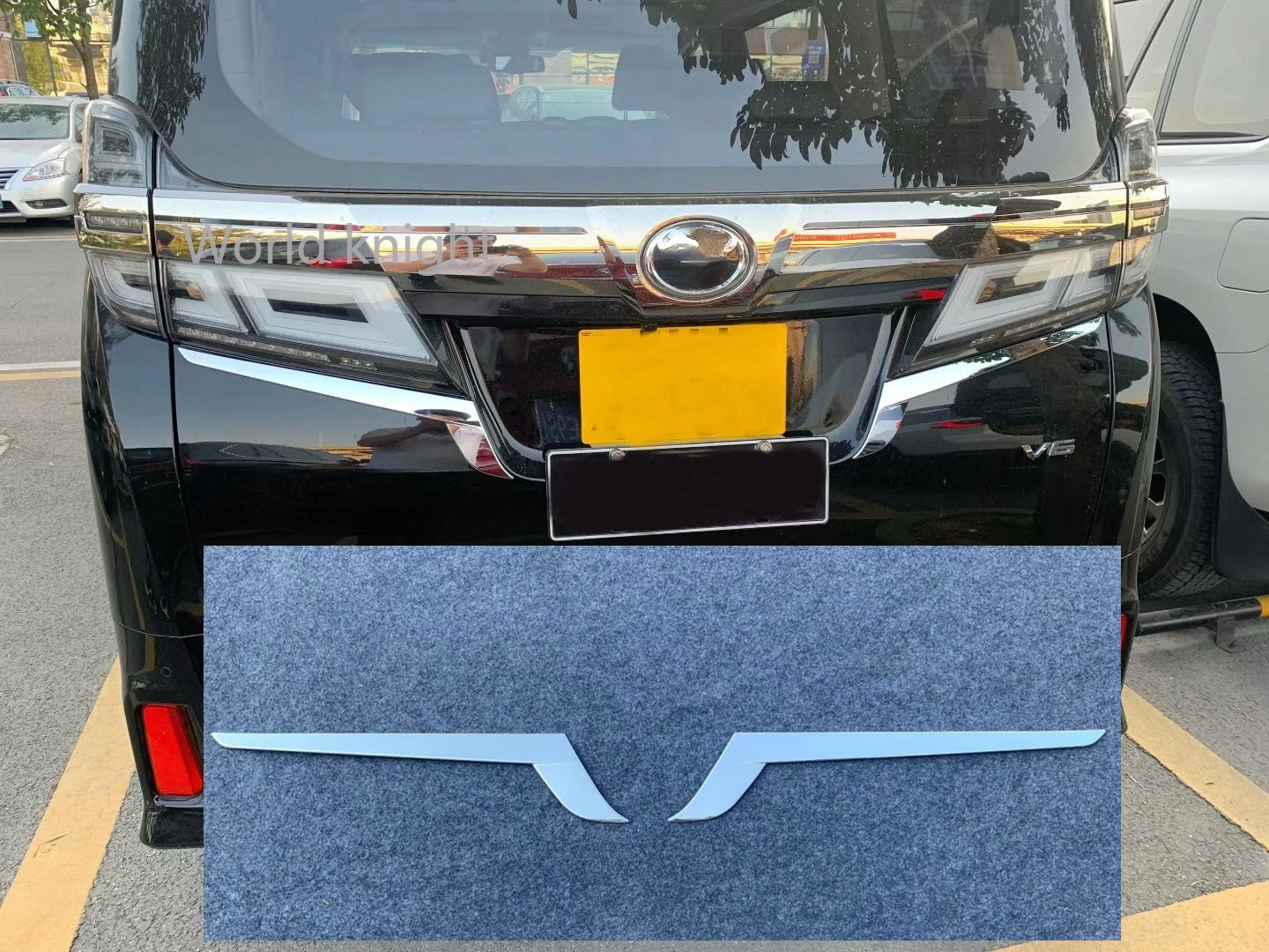 Для Toyota Alphard Vellfire AH30 2015 2016 2017 2018 2019 2020 ABS хромированный светильник ний задний фонарь световой короб Дверь Задняя отделка
Для Toyota Alphard Vellfire AH30 2015 2016 2017 2018 2019 2020 ABS хромированный светильник ний задний фонарь световой короб Дверь Задняя отделка