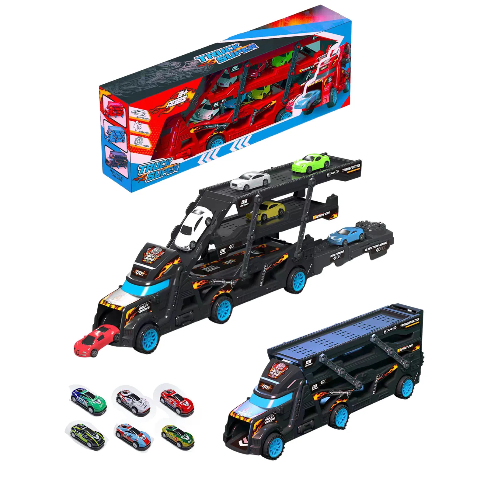 Children's Deformed Ejection Car Toys Durable Alloy Car Track Racing Storage Container Toy for Kids Birthday Children's Day
Children's Deformed Ejection Car Toys Durable Alloy Car Track Racing Storage Container Toy for Kids Birthday Children's Day