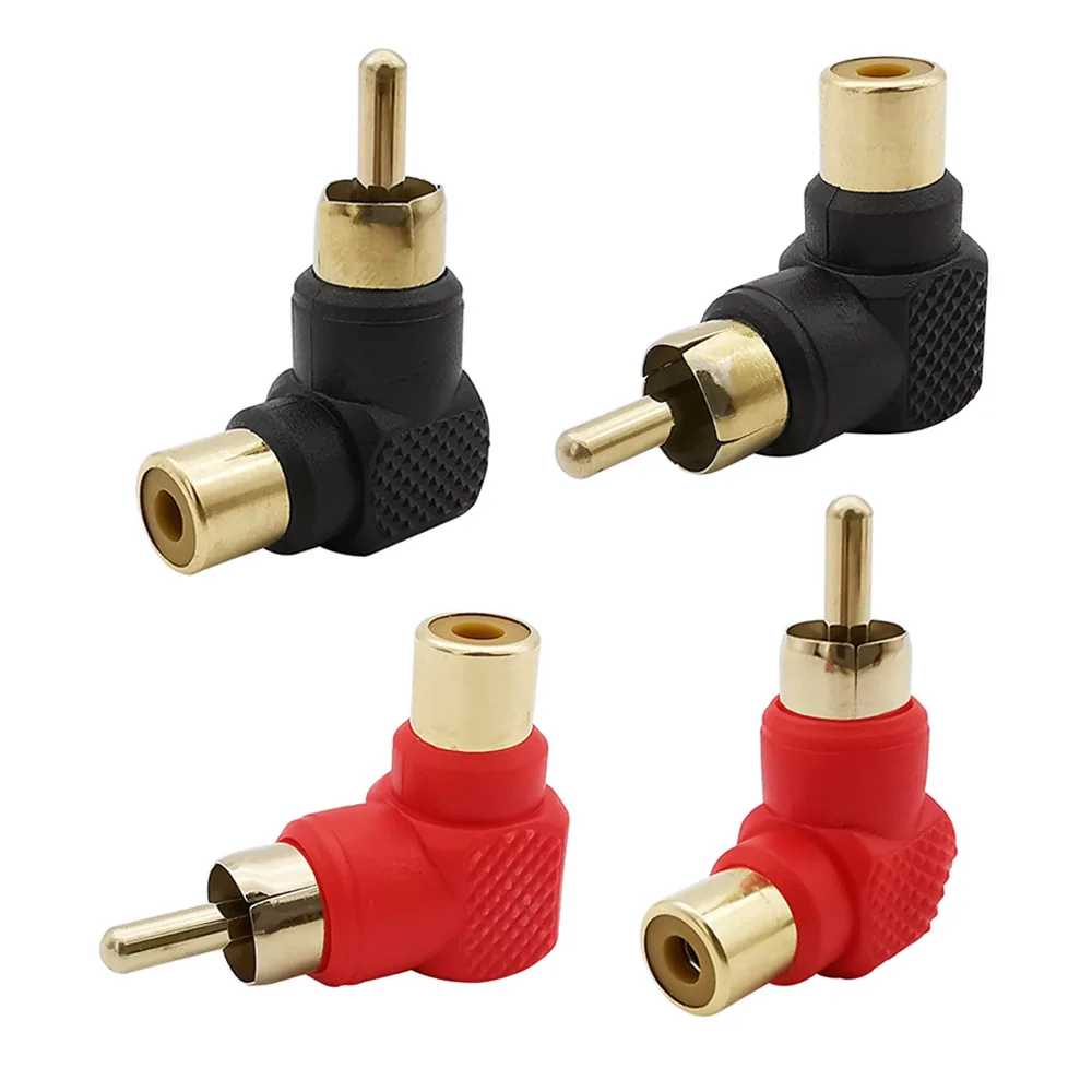 2Pcs RCA Male To RCA Female Right Angle Elbow Adapter Gold Plated L Shape 90 Degree RCA Plug Jack Audio Converter Connector
2Pcs RCA Male To RCA Female Right Angle Elbow Adapter Gold Plated L Shape 90 Degree RCA Plug Jack Audio Converter Connector