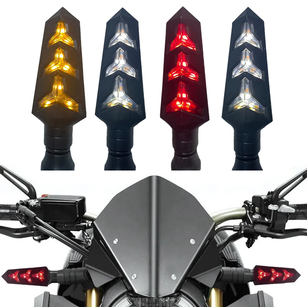 2023 New Upgrade Motorcycle LED Turn Signals Flowing Water Blinker Flashing Lights Bendable Motorcycle Flasher Indicator Lamp
2023 New Upgrade Motorcycle LED Turn Signals Flowing Water Blinker Flashing Lights Bendable Motorcycle Flasher Indicator Lamp