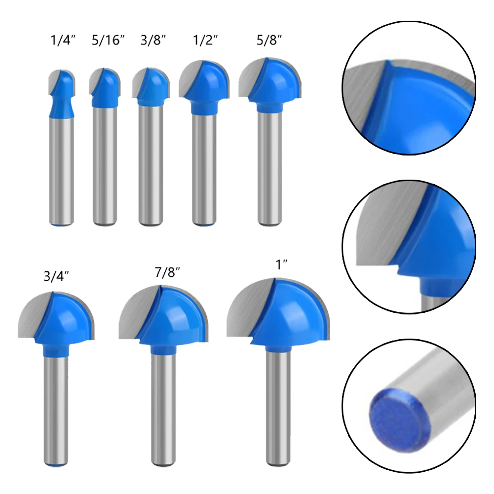 8pcs Woodworking Milling Cutter Anti-rust For Pine Solid Wood MDF Particle Board Workshop Equipment Power Tools Milling Cutter
8pcs Woodworking Milling Cutter Anti-rust For Pine Solid Wood MDF Particle Board Workshop Equipment Power Tools Milling Cutter