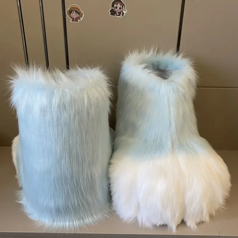 A Pair Furry Color Animal Large Fursuit Paws Kawaii Plush Or Orc Cosplay Costume Prop Cos Wearable Unisex Costume
A Pair Furry Color Animal Large Fursuit Paws Kawaii Plush Or Orc Cosplay Costume Prop Cos Wearable Unisex Costume