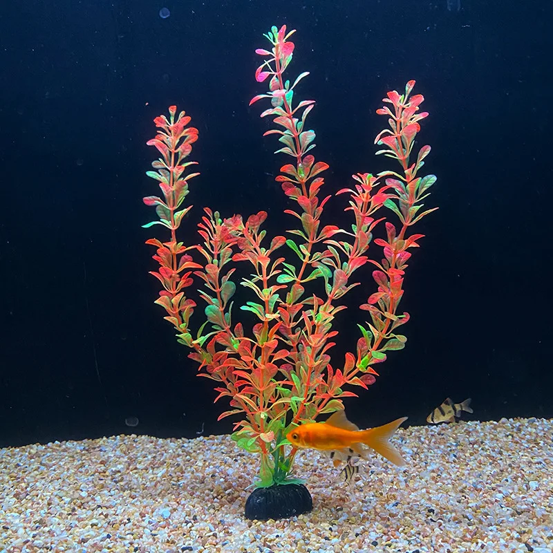 

30cm Artificial Aquarium Plant Decorations Plastic Underwater Weed Grass Aquarium Accessories Fish Tank Decoration Ornament