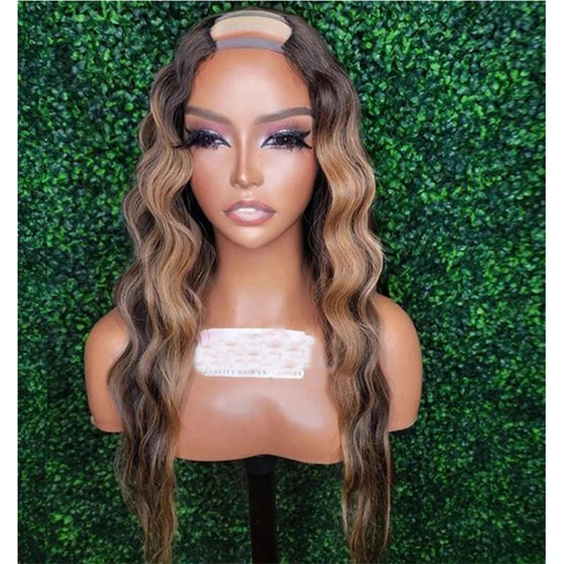 Long Highlight Blonde Body Wave 24 inch 180%Density U Part Wig European Remy Human Hair Wigs Jewish Natural Wig For Black Women
Long Highlight Blonde Body Wave 24 inch 180%Density U Part Wig European Remy Human Hair Wigs Jewish Natural Wig For Black Women