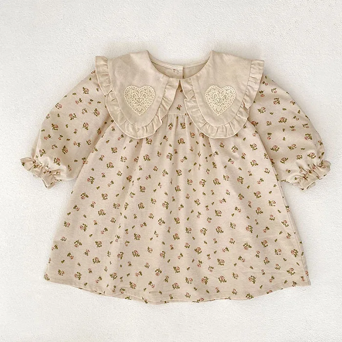2025 New Autumn Sister Dress 2-6Yrs Girl Party Dress Long Sleeved Cotton Print Kids Princess Dresses Baby Girl Romper 11 S71aa5eb9f203401b960344ba836fe298K