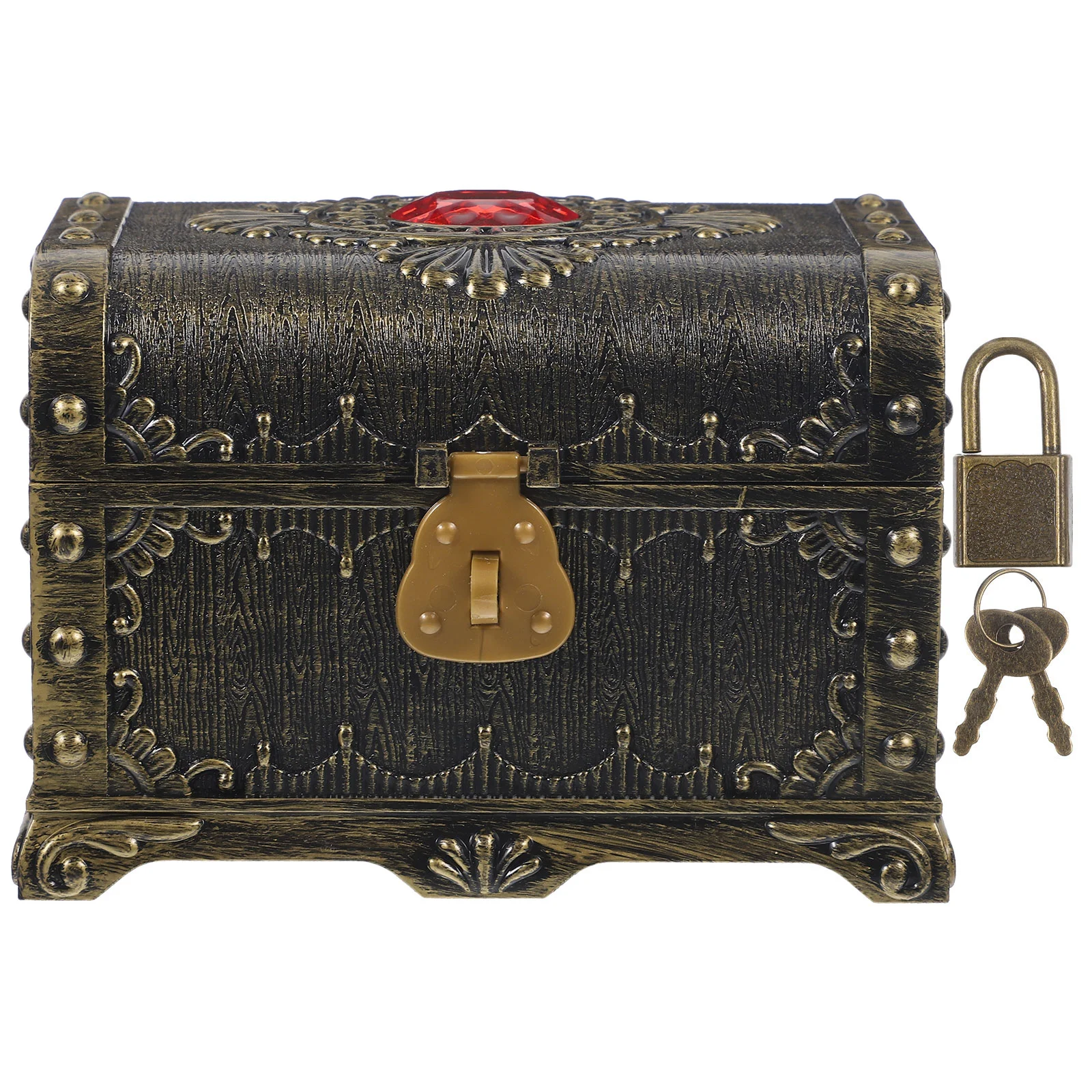 Treasure Chest Ornaments Bookshelf Decor Plastic Storage Boxes Candy Case Accessories Tiny For Craft Organizer
Treasure Chest Ornaments Bookshelf Decor Plastic Storage Boxes Candy Case Accessories Tiny For Craft Organizer