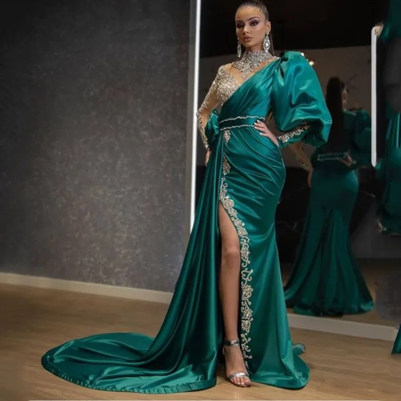 2023 banquet fishtail sprinkling gold dress small train slimming elegant evening dress
2023 banquet fishtail sprinkling gold dress small train slimming elegant evening dress