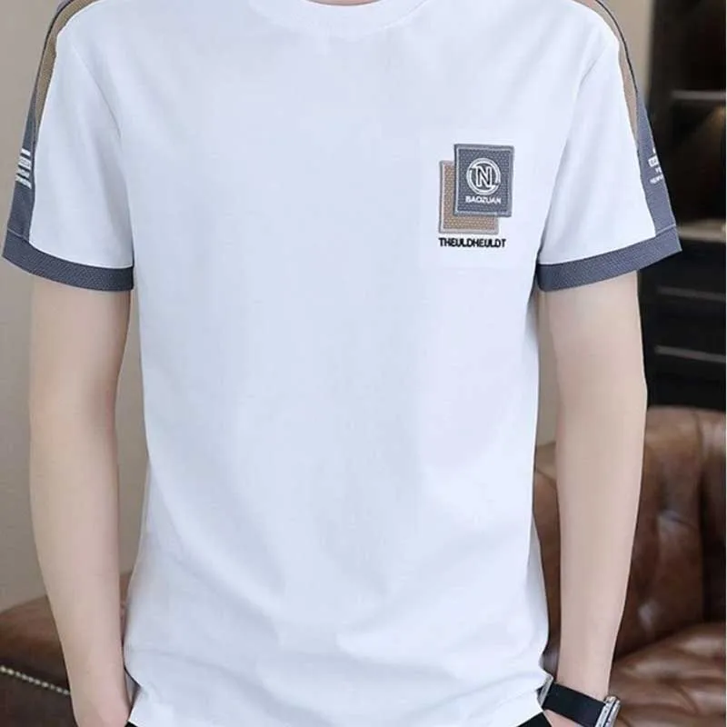 Fashion O-Neck Spliced Embroidery Fake Two Pieces T-Shirts Men's Clothing 2024 Summer New Loose All-match Tops Casual Tee Shirt
Fashion O-Neck Spliced Embroidery Fake Two Pieces T-Shirts Men's Clothing 2024 Summer New Loose All-match Tops Casual Tee Shirt