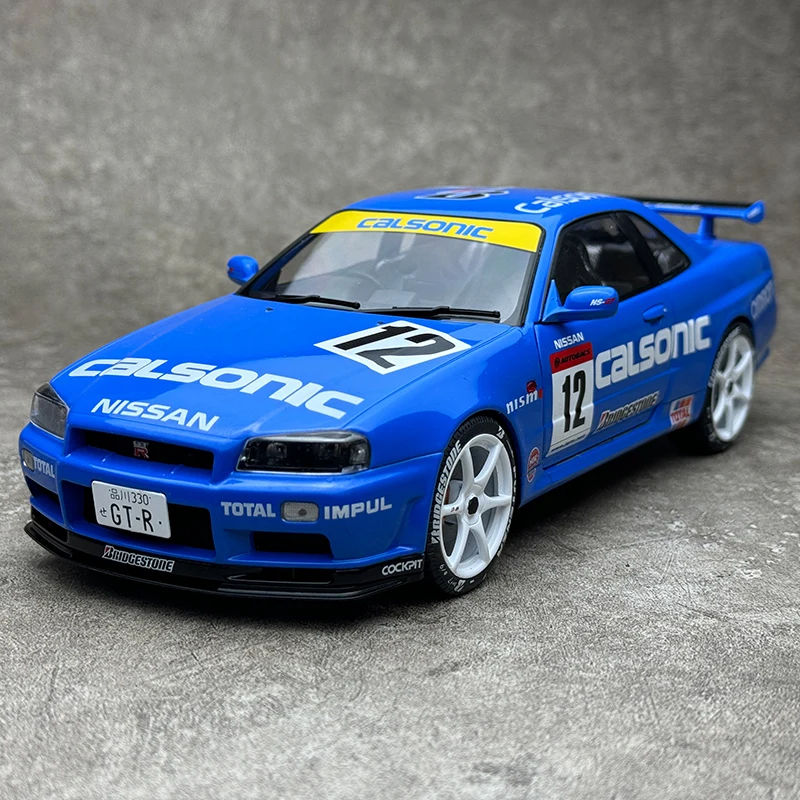 Solido 1:18 NISSAN GT-R (R34) streetcar 2000 alloy Car model Collect Static ornament Holiday gift Send to a friend
Solido 1:18 NISSAN GT-R (R34) streetcar 2000 alloy Car model Collect Static ornament Holiday gift Send to a friend