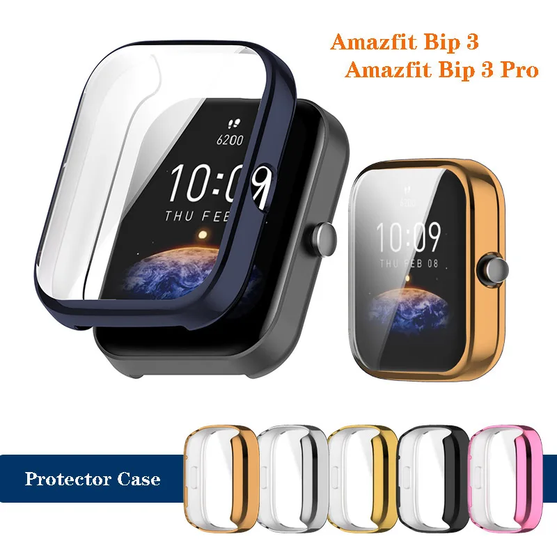 TPU Cover Protective Electroplated Protector Case for Huami Amazfit Bip 3 Bip3 Pro
TPU Cover Protective Electroplated Protector Case for Huami Amazfit Bip 3 Bip3 Pro