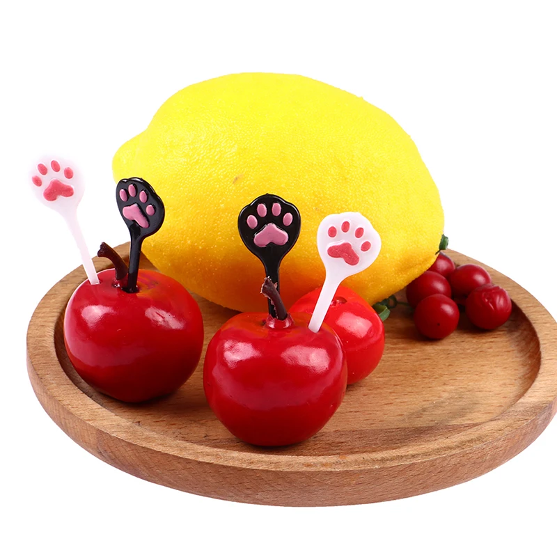 8pcs Animal cat paw Fruit Fork Mini Cartoon Children Snack Cake Dessert Pick Toothpick Bento Lunches Party Decoration
8pcs Animal cat paw Fruit Fork Mini Cartoon Children Snack Cake Dessert Pick Toothpick Bento Lunches Party Decoration