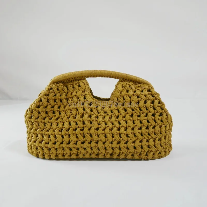 Luxury Handwoven Straw Tote with Rattan Handles 22 S71b09a1cb5e94718b0528c02394612b24