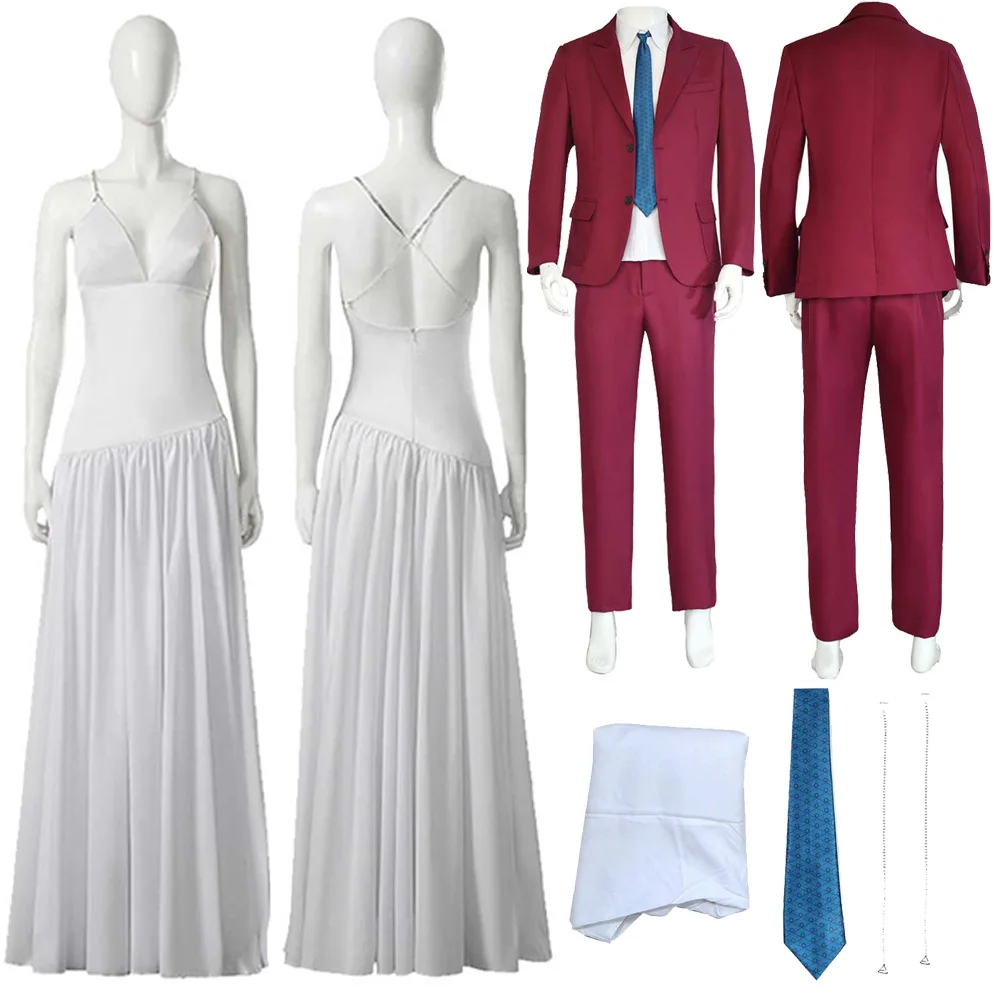 Quinzel Cosplay Arthur Fleck Wedding Costume Dress Super Villain Male Adult Red Suit Uniforms Adult Roleplay Halloween Outfits
Quinzel Cosplay Arthur Fleck Wedding Costume Dress Super Villain Male Adult Red Suit Uniforms Adult Roleplay Halloween Outfits