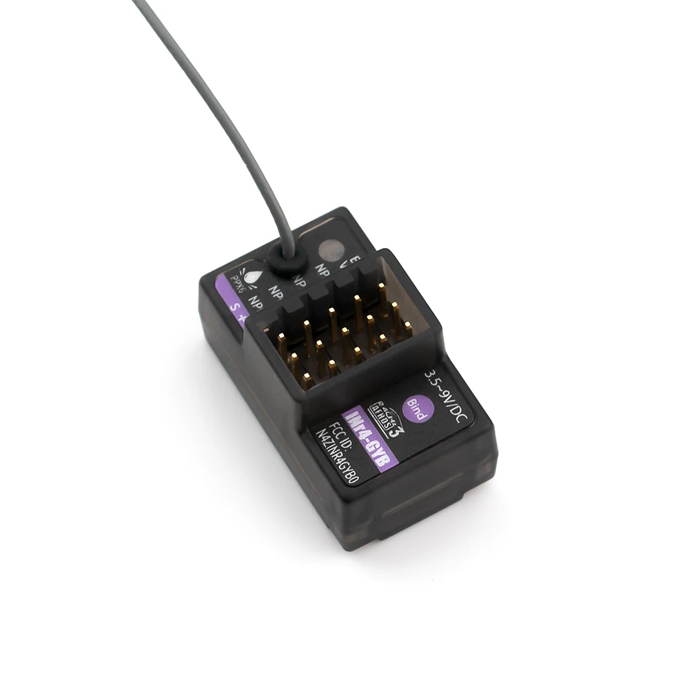 Flysky INr4-GYB 2.4GHz 4CH AFHDS 3 PWM/PPM/i-BUS2/S.BUS/i-BUS Out Put RC Receiver for FlySky Noble NB4/Pro Transmitter
Flysky INr4-GYB 2.4GHz 4CH AFHDS 3 PWM/PPM/i-BUS2/S.BUS/i-BUS Out Put RC Receiver for FlySky Noble NB4/Pro Transmitter
