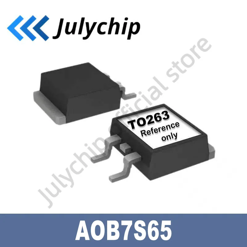 AOB7S65 NEW ORIGINAL N-Channel 650 V 7A (Tc) 104W (Tc) Surface Mount TO-263 (D2Pak)
AOB7S65 NEW ORIGINAL N-Channel 650 V 7A (Tc) 104W (Tc) Surface Mount TO-263 (D2Pak)