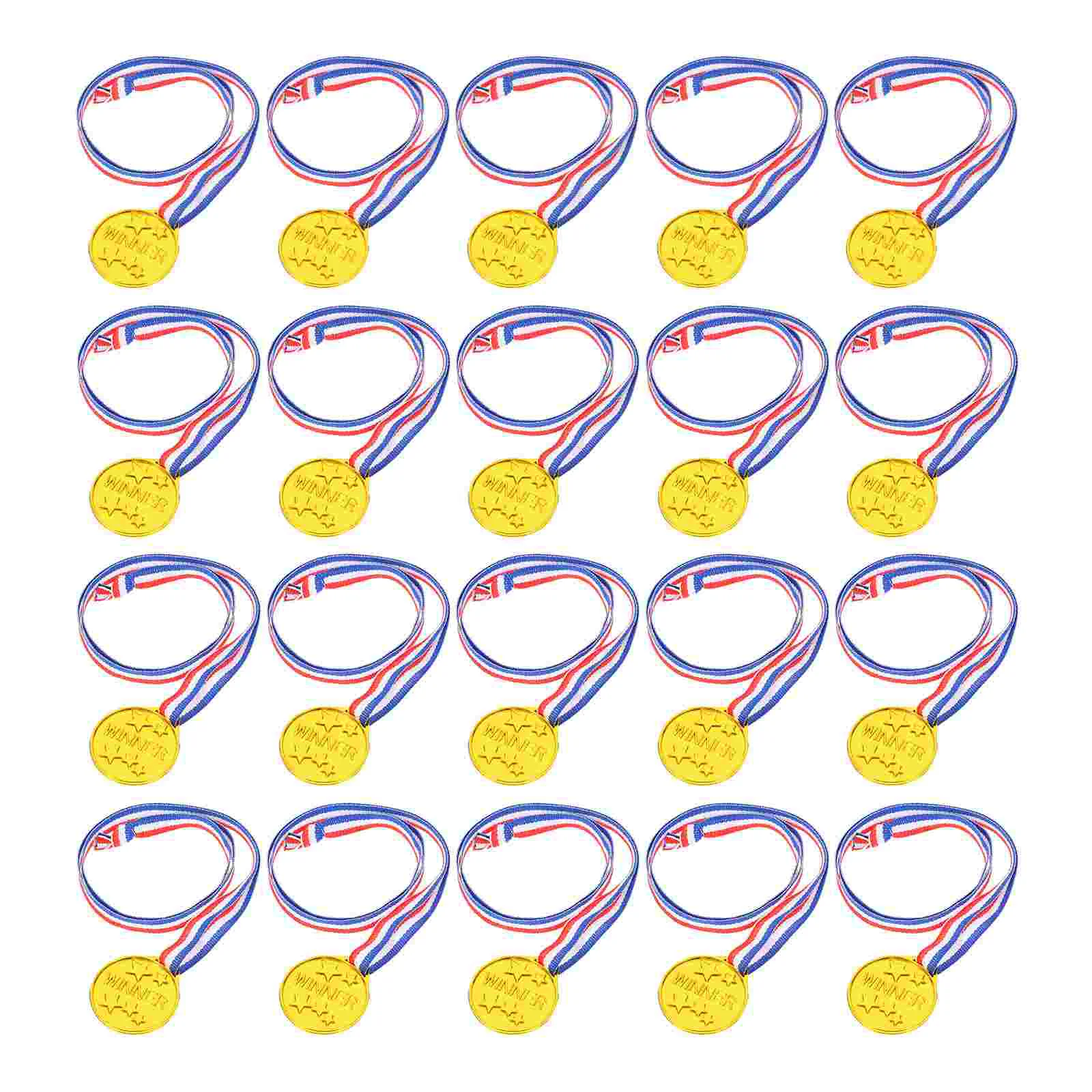 20 Pcs Kid Soccer Ball Children's Medal Toys Party Gifts Apparel Hanging Golden Medals Sports Game Plastic Winner
20 Pcs Kid Soccer Ball Children's Medal Toys Party Gifts Apparel Hanging Golden Medals Sports Game Plastic Winner