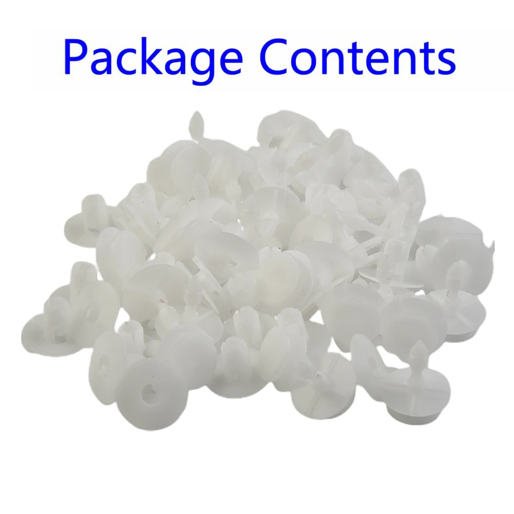 New Practical Push Type Clips Fastener Clips Fastener Fenders Set Tools White 30pcs 6505539-AA Door Panel Clips
New Practical Push Type Clips Fastener Clips Fastener Fenders Set Tools White 30pcs 6505539-AA Door Panel Clips