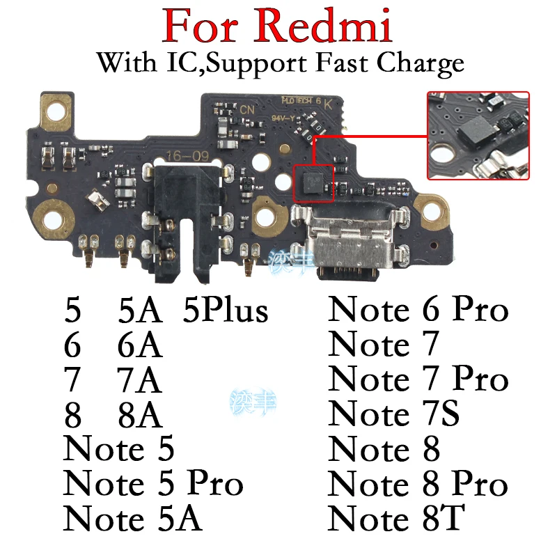 Usb Dock Charger Port for Xiaomi Redmi Note 5 6 6A 7 7A 7S 8 8A 8T Plus Pro Charging Connector Board Module Ports
Usb Dock Charger Port for Xiaomi Redmi Note 5 6 6A 7 7A 7S 8 8A 8T Plus Pro Charging Connector Board Module Ports