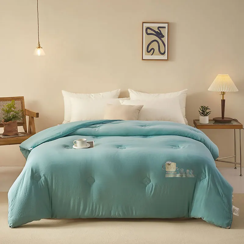 Nordic Soybean Fiber Double Bed Comforter Full Size Winter Luxury Duvets Bedding Decoration Room Warm Soft Quilt
Nordic Soybean Fiber Double Bed Comforter Full Size Winter Luxury Duvets Bedding Decoration Room Warm Soft Quilt