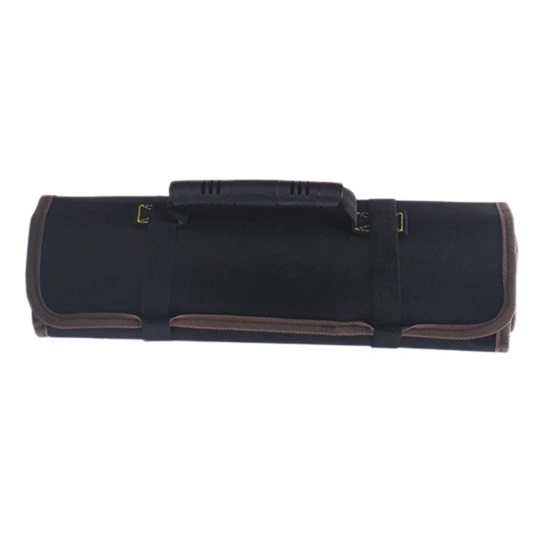 Wrench Roll Up Tool Roll Pouch Bag With Pockets, Waterproof Canvas Wrench Roll Organizer Bag For Craftwork Handyman 
Wrench Roll Up Tool Roll Pouch Bag With Pockets, Waterproof Canvas Wrench Roll Organizer Bag For Craftwork Handyman