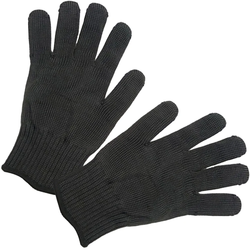 

Pair of Cut Resistant Gloves Level 5 Protection Safety Gloves for Hand Protection Kitchen Glove for Cutting and Slicing (Black)