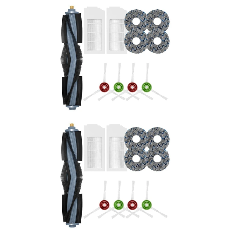 2 Set For Ecovacs Deebot T10/T10 TURBO Parts Hepa Filter Main Side Brush Mop Pad Robot Vacuum Cleaner Spare Accessory
2 Set For Ecovacs Deebot T10/T10 TURBO Parts Hepa Filter Main Side Brush Mop Pad Robot Vacuum Cleaner Spare Accessory