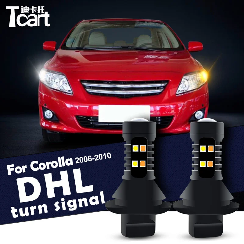 Для Toyota Corolla e120 2006 2007 2008 2009 2010 2011 2012 Автомобильные светодиодные дневные ходовые огсветильник сигнал поворота 7440 t20 аксессуары
Для Toyota Corolla e120 2006 2007 2008 2009 2010 2011 2012 Автомобильные светодиодные дневные ходовые огсветильник сигнал поворота 7440 t20 аксессуары