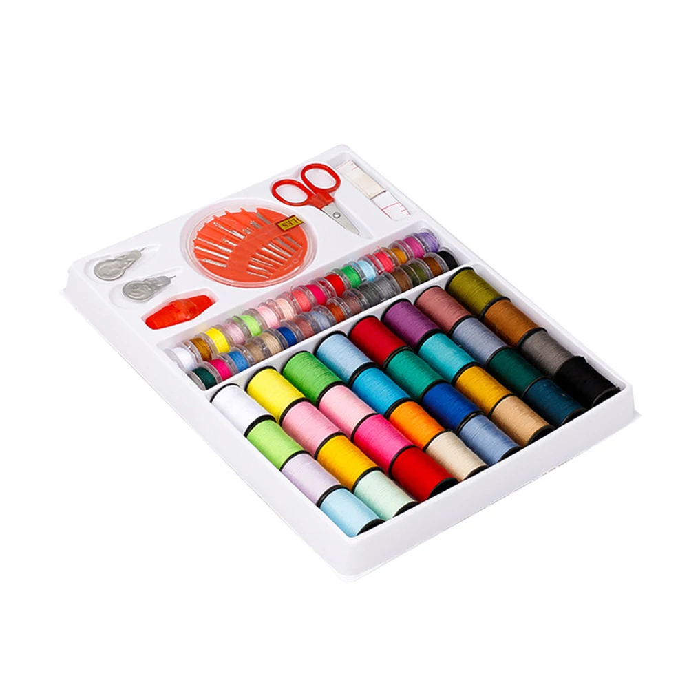 Travel Friendly Sewing Box with Bright Colors Perfect for Teens and Beginners Includes Bobbins and Thread Spools
Travel Friendly Sewing Box with Bright Colors Perfect for Teens and Beginners Includes Bobbins and Thread Spools