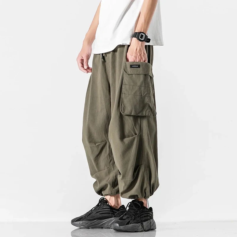Vintage High Waist Women Wide Leg Cargo Pants Bf Summer Korean Oversized Loose Streetwear Harem Trousers All Match Casual Pants
Vintage High Waist Women Wide Leg Cargo Pants Bf Summer Korean Oversized Loose Streetwear Harem Trousers All Match Casual Pants