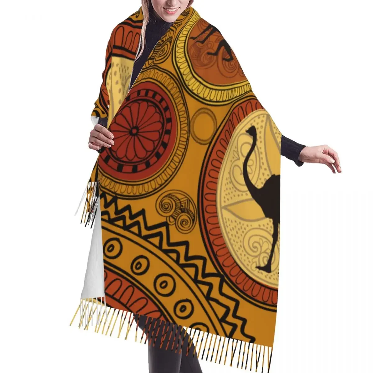African Ethnic Animals Winter Scarf Shawls Wrap Women Men Warm Bufanda Tassel Scarves
African Ethnic Animals Winter Scarf Shawls Wrap Women Men Warm Bufanda Tassel Scarves