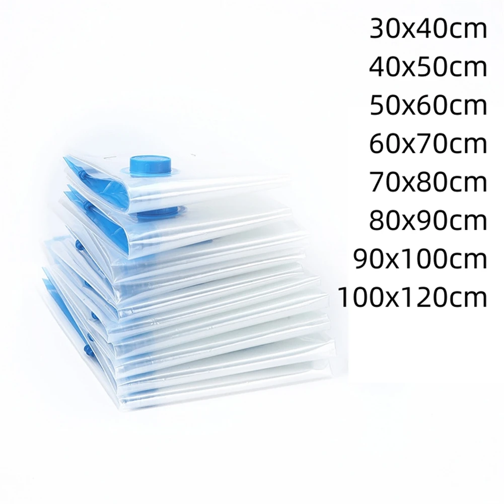 Vacuum Storage Bags With Valve Transparent Folding Compressed Space Saving Travel Seal Packet Organizers For Towel Cloth Blanket
Vacuum Storage Bags With Valve Transparent Folding Compressed Space Saving Travel Seal Packet Organizers For Towel Cloth Blanket