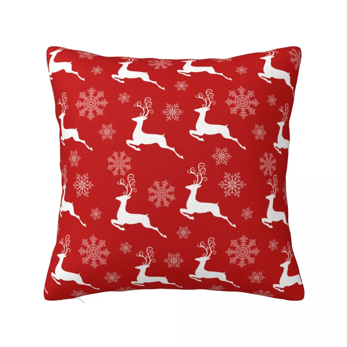 Christmas Deer And Snowflakes Pillowcases Merch Cushion Cover Gift Winter Xmas Red Throw Pillow Cover Home Zipper Multi-Size
Christmas Deer And Snowflakes Pillowcases Merch Cushion Cover Gift Winter Xmas Red Throw Pillow Cover Home Zipper Multi-Size