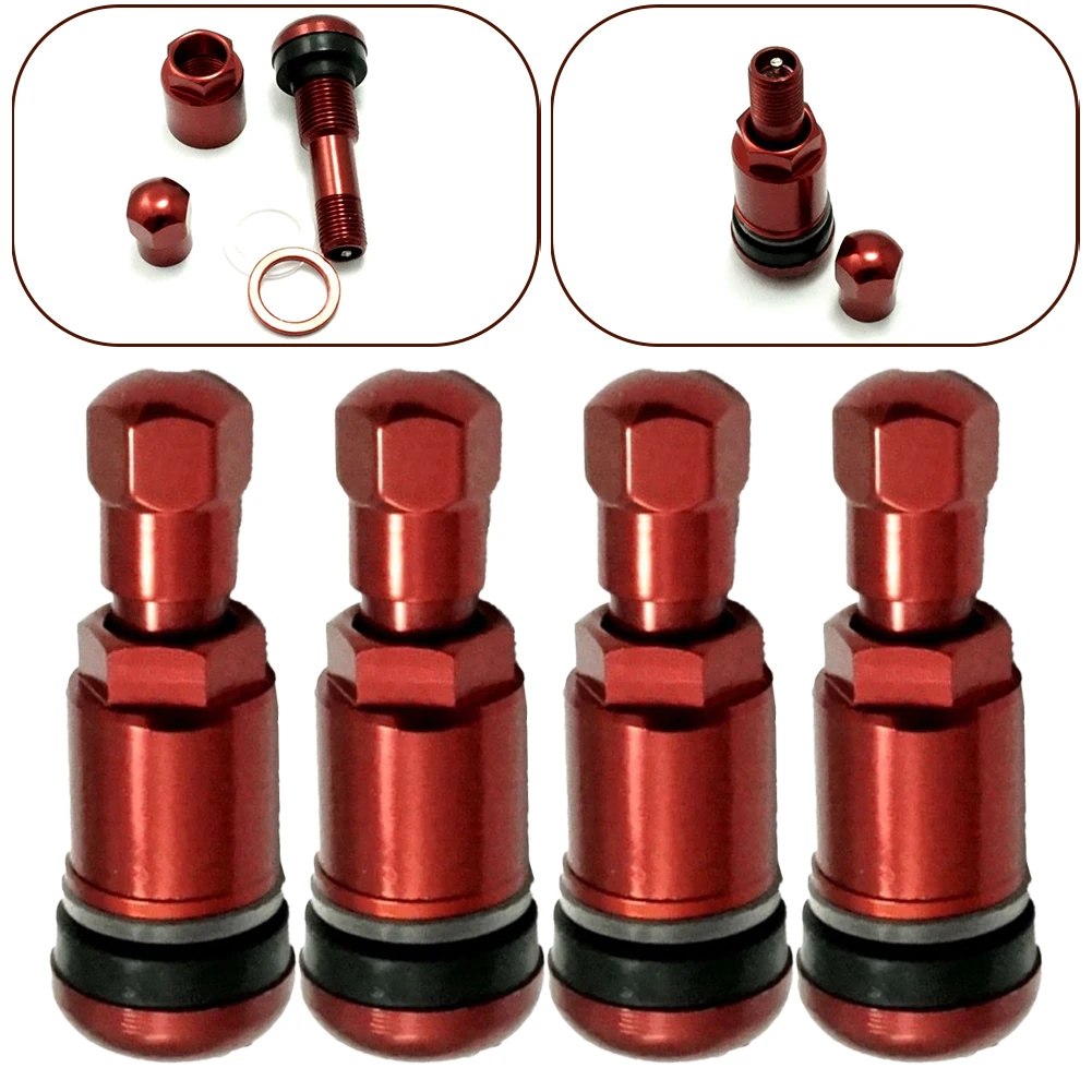 4PCS Red CAR CNC-Aluminum 11.3mm Tire Wheel Stem Valve Red Parts Accessories Car Truck Parts Tire Accessories
4PCS Red CAR CNC-Aluminum 11.3mm Tire Wheel Stem Valve Red Parts Accessories Car Truck Parts Tire Accessories