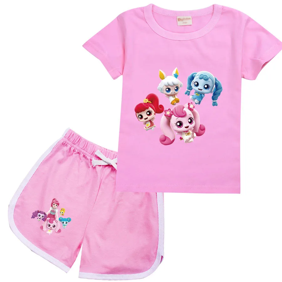 Catch Teenieping Toddler Boy Clothes Summer Pajamas Gabby Cats Cotton Short Sleeve T Shirt+Shorts Costume Girls Sportswear Set
Catch Teenieping Toddler Boy Clothes Summer Pajamas Gabby Cats Cotton Short Sleeve T Shirt+Shorts Costume Girls Sportswear Set