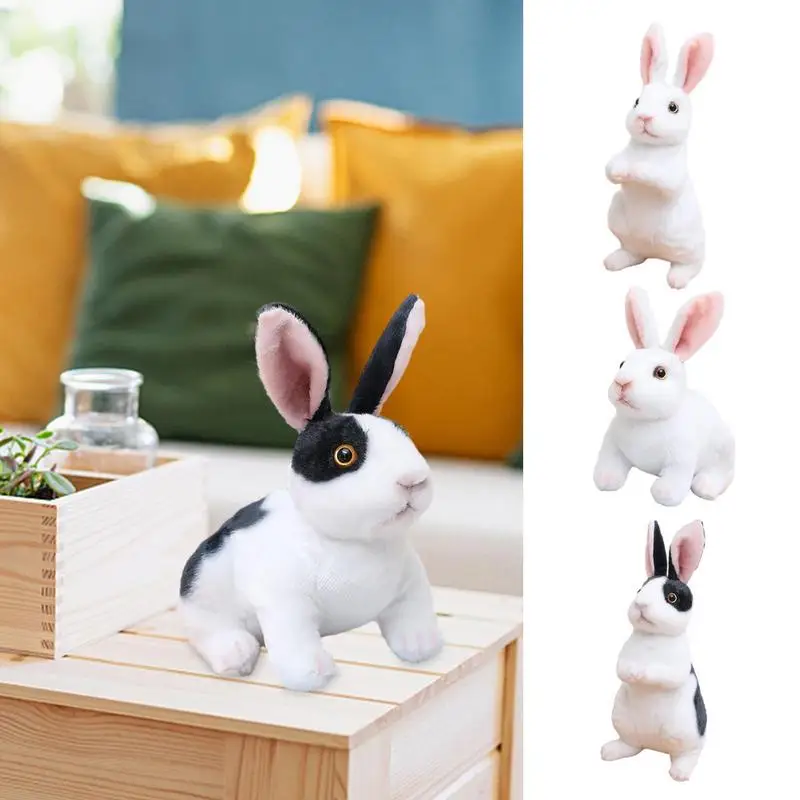 Simulation Cute Rabbit Plush Fur Animal Photo Props Realistic Kawaii Animal Easter Bunny Rabbit Toy Home Decor Kid Gift
Simulation Cute Rabbit Plush Fur Animal Photo Props Realistic Kawaii Animal Easter Bunny Rabbit Toy Home Decor Kid Gift
