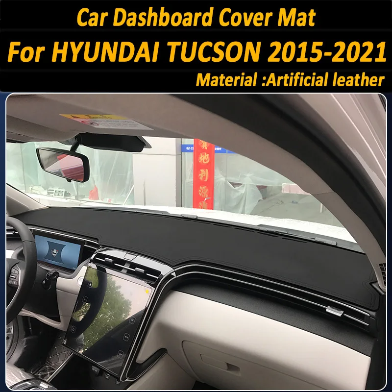 Чехол для приборной панели автомобиля из искусственной кожи, для HYUNDAI TUCSON NX4 2021
Чехол для приборной панели автомобиля из искусственной кожи, для HYUNDAI TUCSON NX4 2021