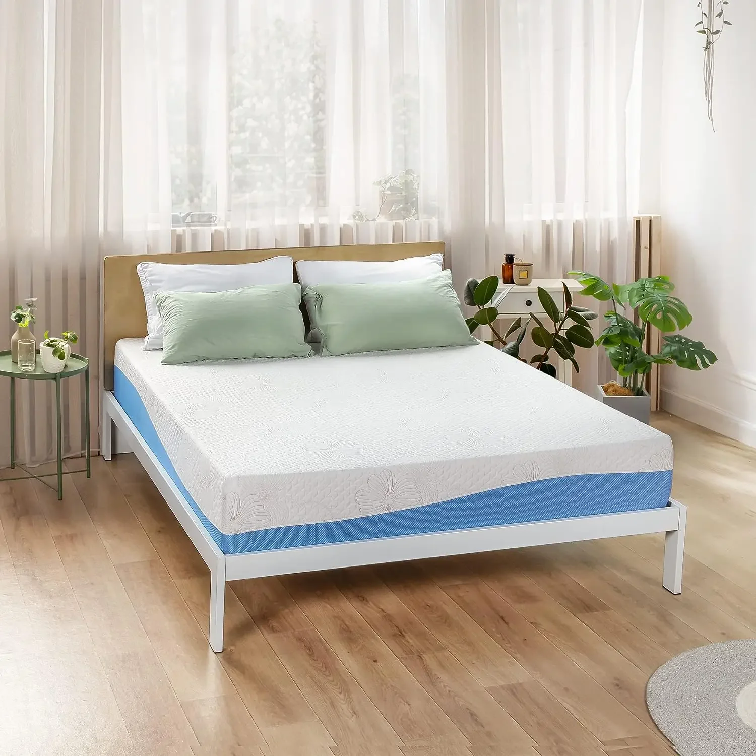 Memory Foam Mattress, Gel Infused for Comfort and Pressure Relief, CertiPUR-US Certified, Bed-in-a-Box Tatami, 10"
Memory Foam Mattress, Gel Infused for Comfort and Pressure Relief, CertiPUR-US Certified, Bed-in-a-Box Tatami, 10"